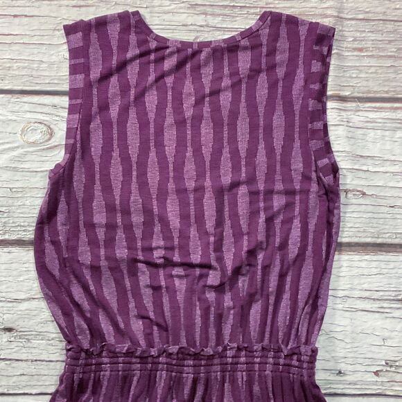 Ann Taylor Loft Womens Dress size XS Purple Pullover Tank Top Soft Comfy Stretch - Picture 9 of 9